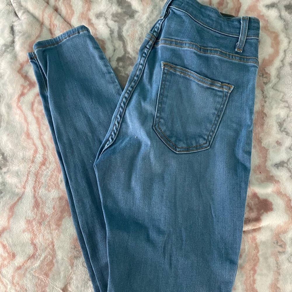 High rise jegging